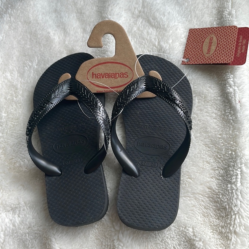 NWT Havaianas flip flops